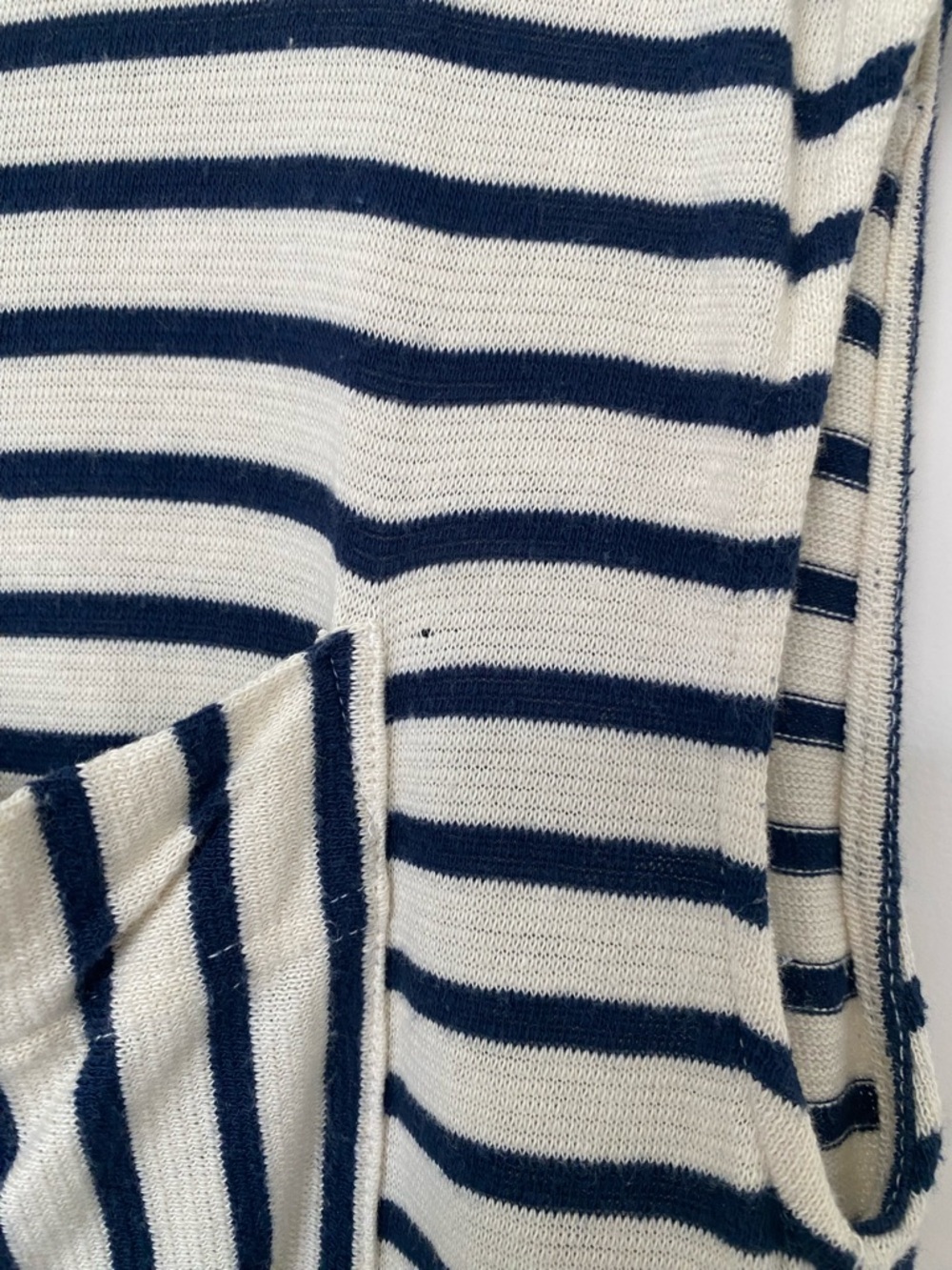 Apiece Apart | Elodie Tank Dress in Navy/Cream Stripe - Picture 6 of 15
